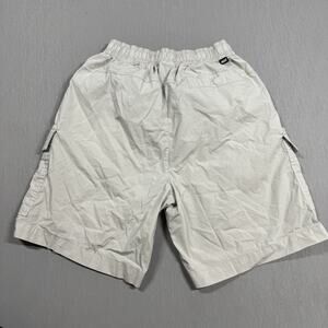 Nike Sport Essentials Mens Small Woven Utility Shorts Beige Khaki Cargo 8 in